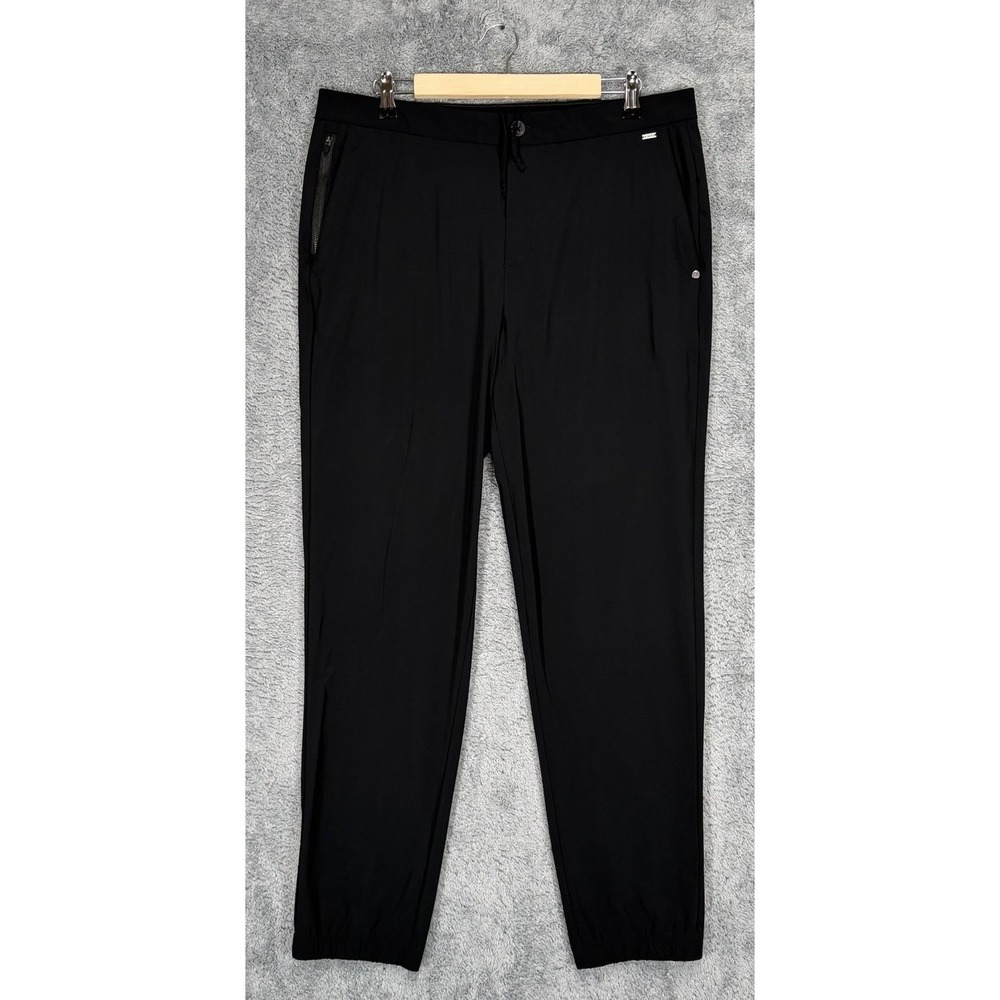 Vuori Fleet Jogger Pants Mens XL x 30" Black Performance Stretch Athletic Gym